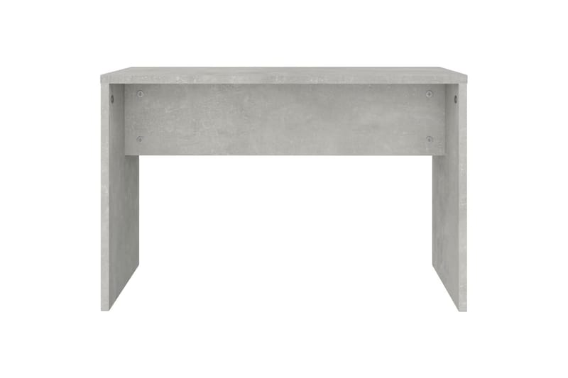 beBasic Sminkebordsett betonggrå 86,5x35x136 cm - GrÃ¥ - Møbler - Bord - Sminkebord & toalettbord