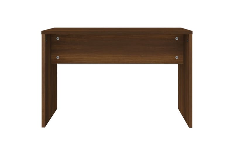 beBasic Sminkebordsett brun eik 74,5x40x141 cm - Brun - Møbler - Bord - Sminkebord & toalettbord
