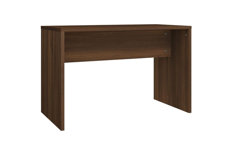 beBasic Sminkebordsett brun eik86,5x35x136 cm - Brun - Møbler - Bord - Sminkebord & toalettbord
