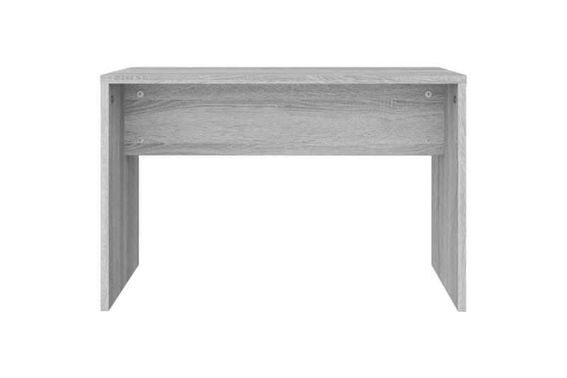 beBasic Sminkebordsett grå sonoma 86,5x35x136 cm - GrÃ¥ - Møbler - Bord - Sminkebord & toalettbord
