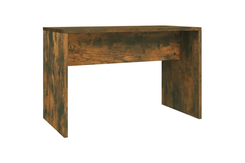 beBasic Sminkebordsett røkt eik 86,5x35x136 cm - Brun - Møbler - Bord - Sminkebord & toalettbord