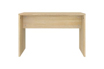 beBasic Sminkebordsett sonoma eik 86,5x35x136 cm - Brun - Møbler - Bord - Sminkebord & toalettbord
