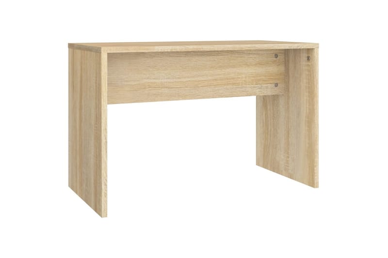 beBasic Sminkebordsett sonoma eik 86,5x35x136 cm - Brun - Møbler - Bord - Sminkebord & toalettbord
