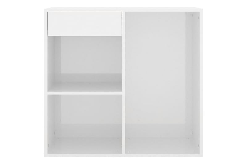 beBasic Sminkeskap høyglans hvit 80x40x75 cm konstruert tre - Hvit - Sminkebord & toalettbord