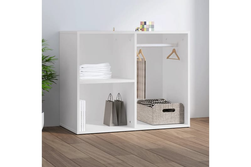beBasic Sminkeskap hvit 80x40x65 cm konstruert tre - Hvit - Møbler - Bord - Sminkebord & toalettbord