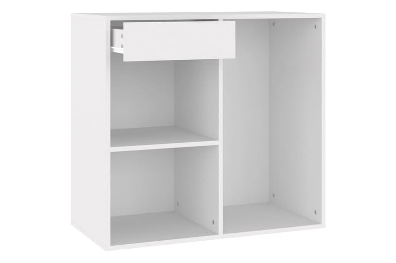 beBasic Sminkeskap hvit 80x40x75 cm konstruert tre - Hvit - Sminkebord & toalettbord