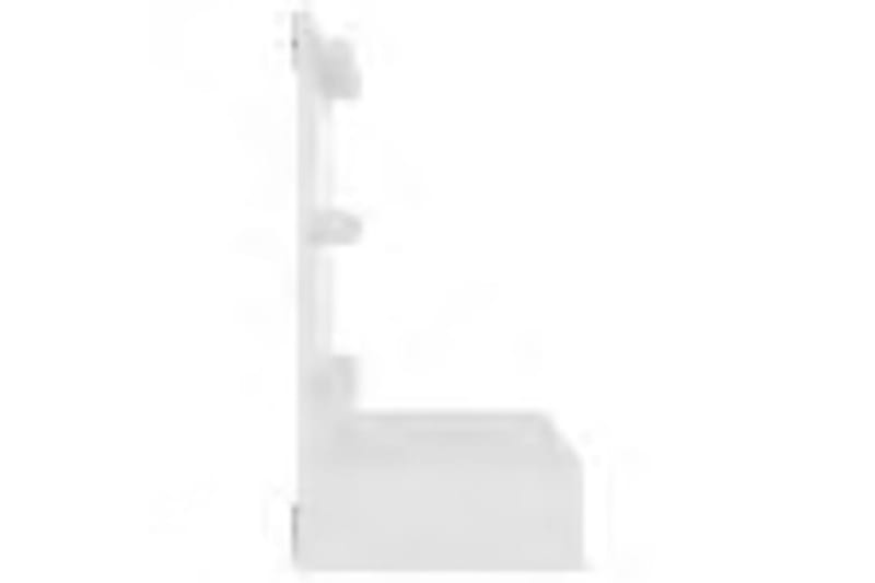 beBasic Speilskap med LED hvit 60x31,5x62 cm - Hvit - Møbler - Bord - Sminkebord & toalettbord