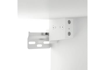 beBasic Speilskap med LED hvit 91x15x76,5 cm - Hvit - Møbler - Bord - Sminkebord & toalettbord