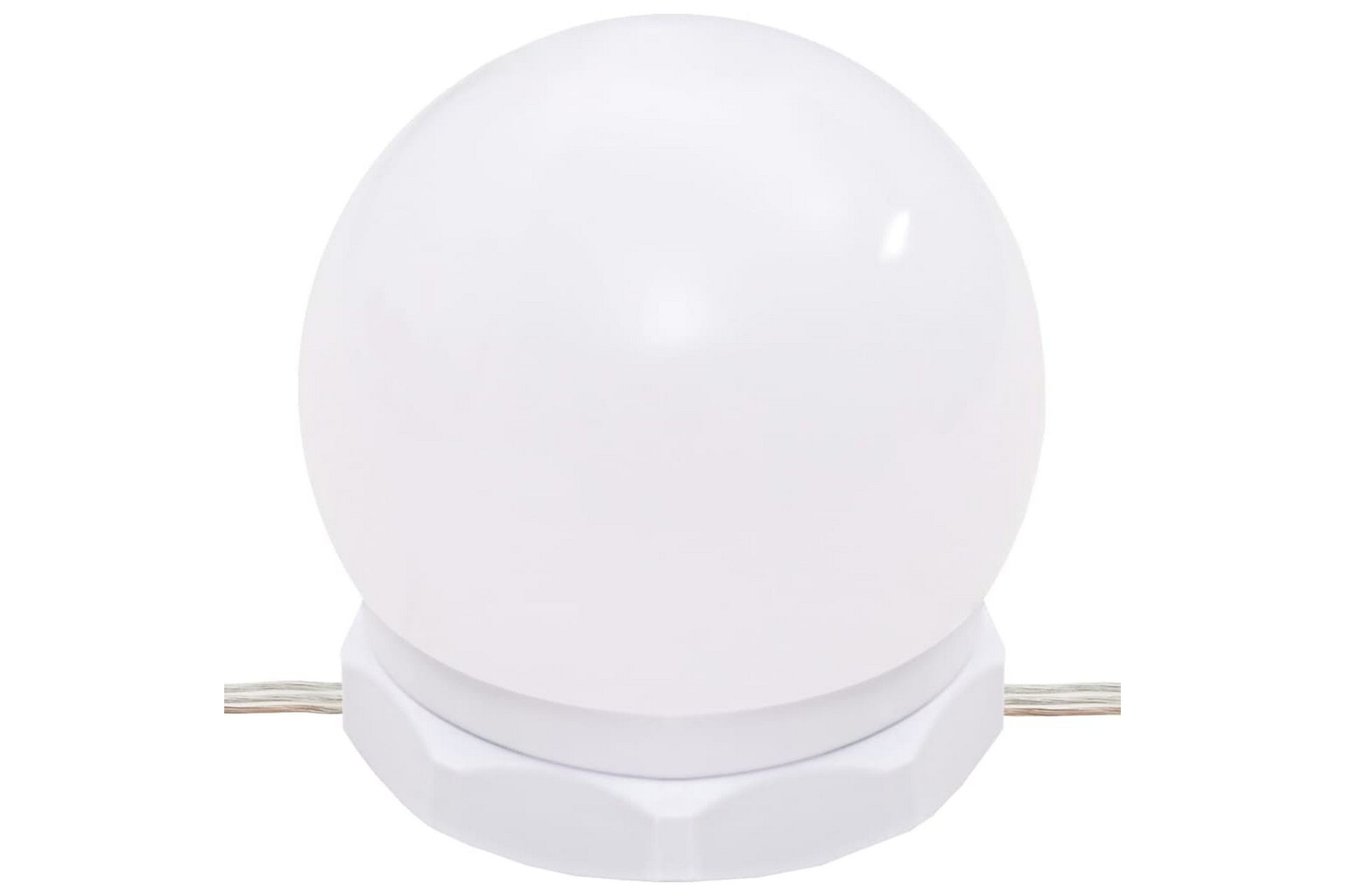 beBasic Speilskap med LED røkt eik 60x31,5x62 cm - Brun - Møbler - Bord - Sminkebord & toalettbord