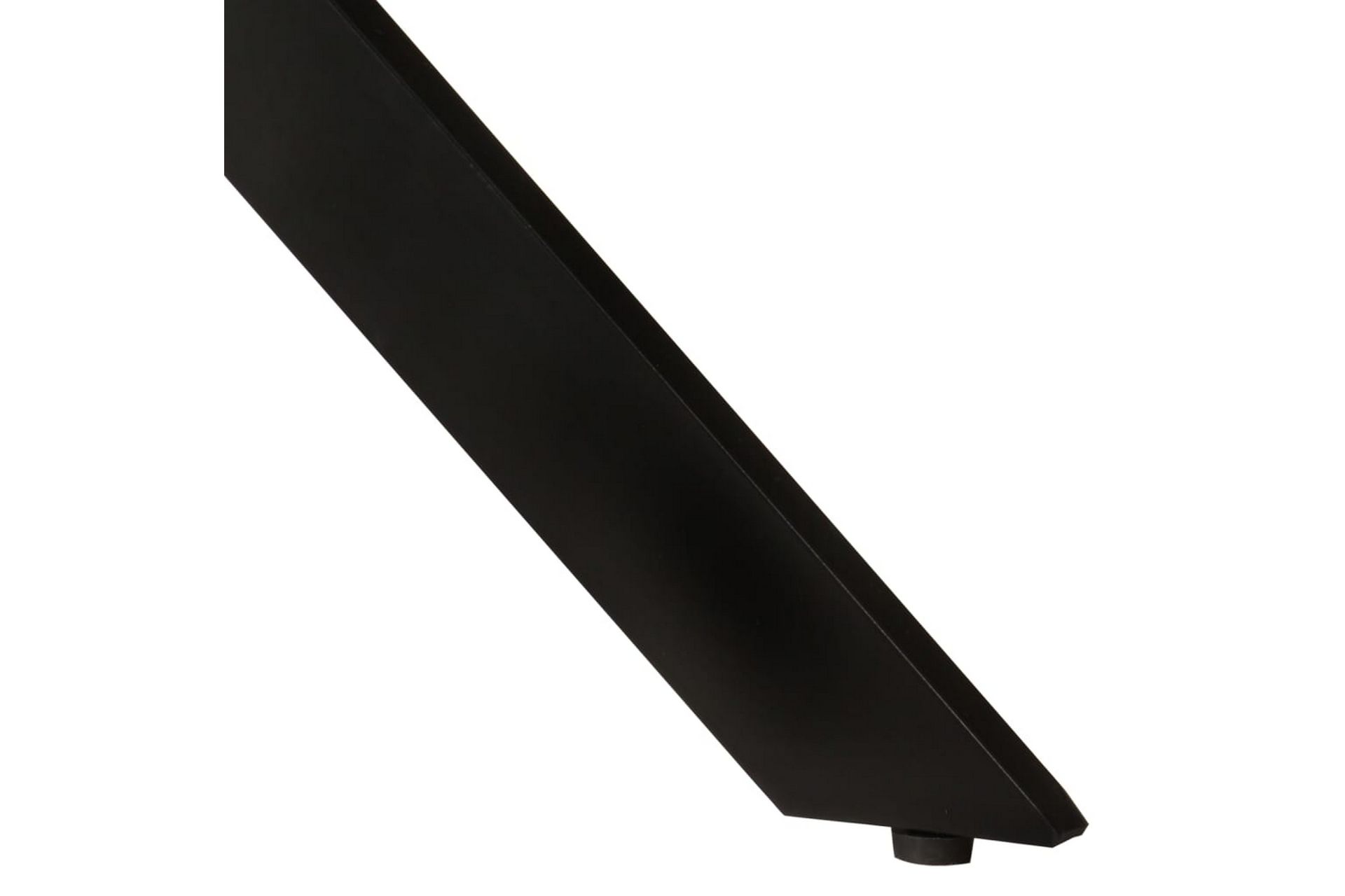 beBasic Spisebord Ã˜110x78 cm gjenvunnet heltre og stål - Brun - Møbler - Bord - Spisebord & kjøkkenbord