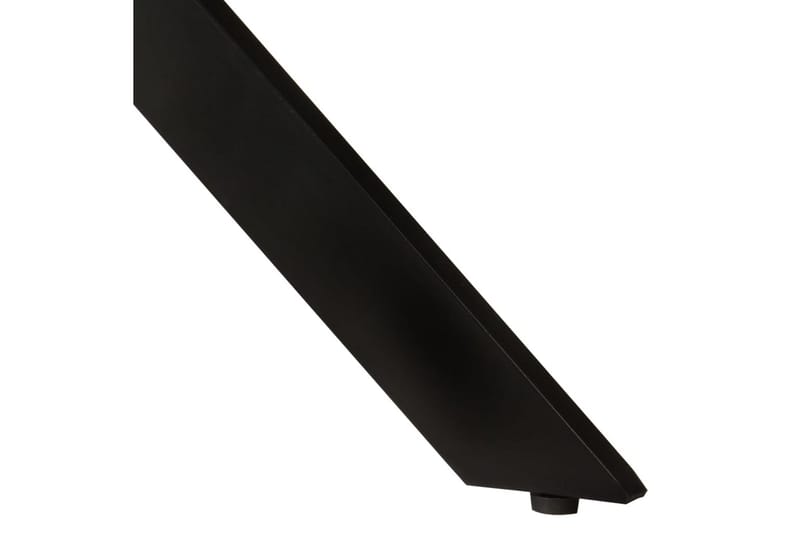 beBasic Spisebord Ã˜110x78 cm gjenvunnet heltre og stål - Brun - Møbler - Bord - Spisebord & kjøkkenbord