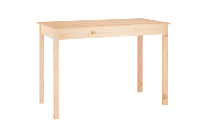 beBasic Spisebord 110x55x75 cm heltre furu - Brun - Møbler - Bord - Spisebord & kjøkkenbord