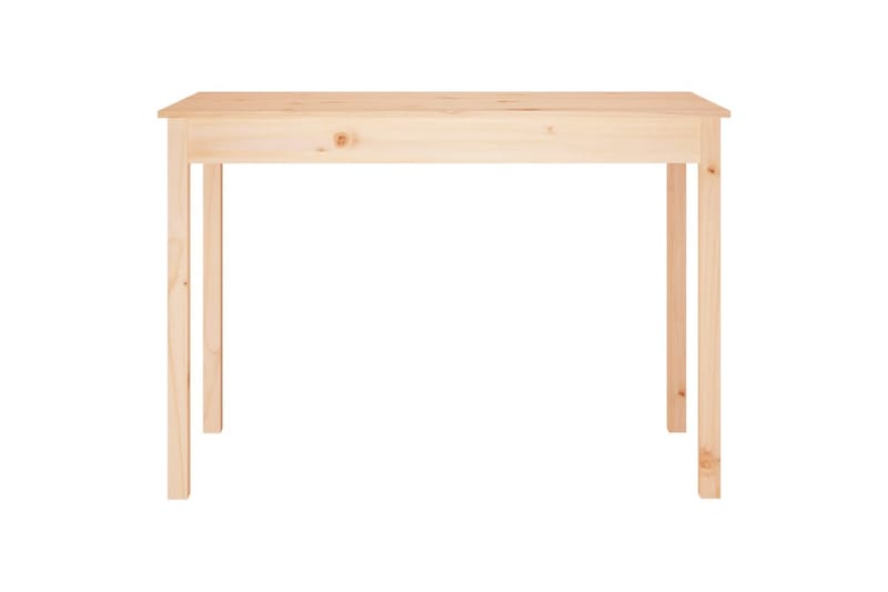 beBasic Spisebord 110x55x75 cm heltre furu - Brun - Møbler - Bord - Spisebord & kjøkkenbord