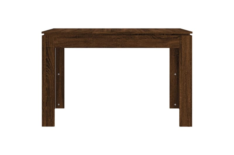 beBasic Spisebord brun eik 120x60x76 cm konstruert tre - Brun - Møbler - Bord - Spisebord & kjøkkenbord