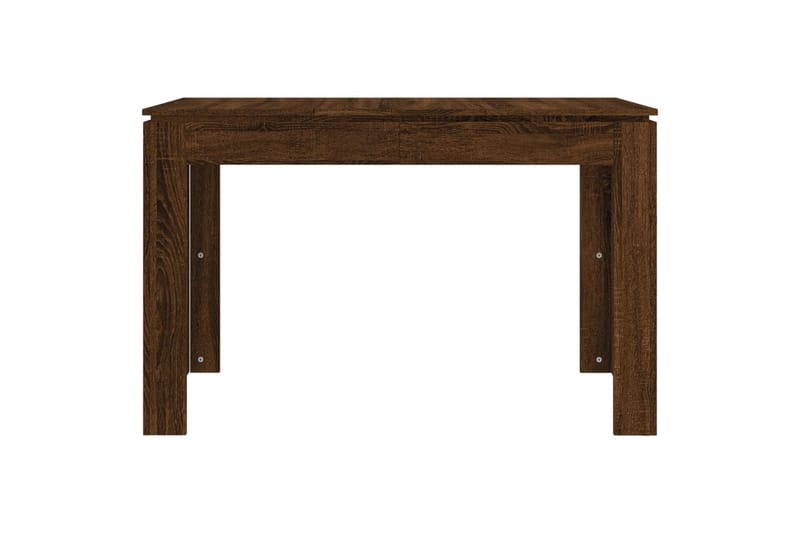 beBasic Spisebord brun eik 120x60x76 cm konstruert tre - Brun - Spisebord & kjøkkenbord