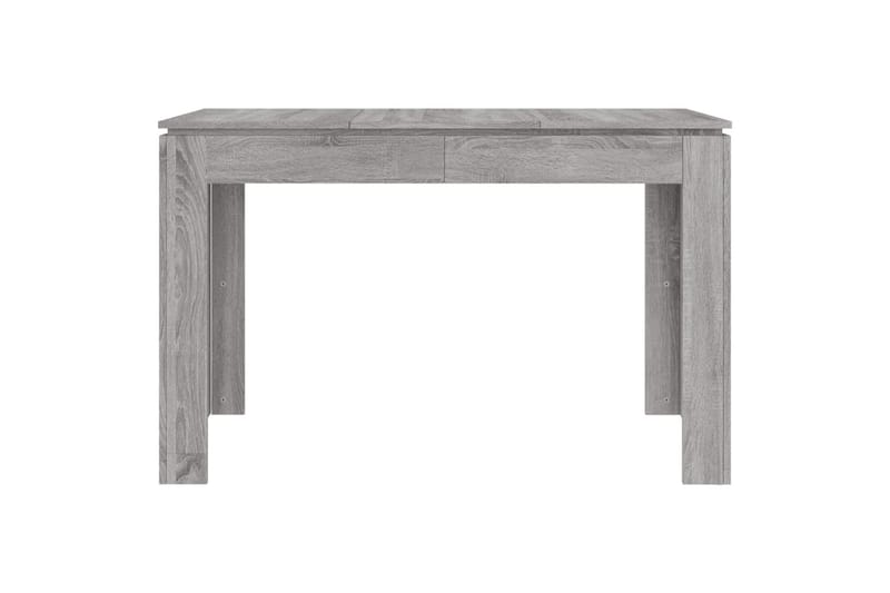 beBasic Spisebord grå sonoma 120x60x76 cm konstruert tre - GrÃ¥ - Møbler - Bord - Spisebord & kjøkkenbord