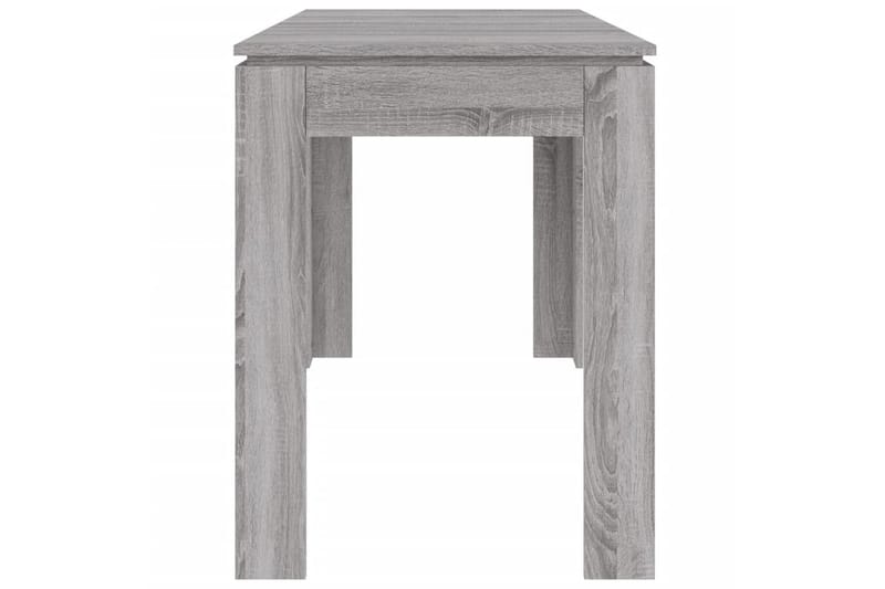 beBasic Spisebord grå sonoma 120x60x76 cm konstruert tre - GrÃ¥ - Møbler - Bord - Spisebord & kjøkkenbord