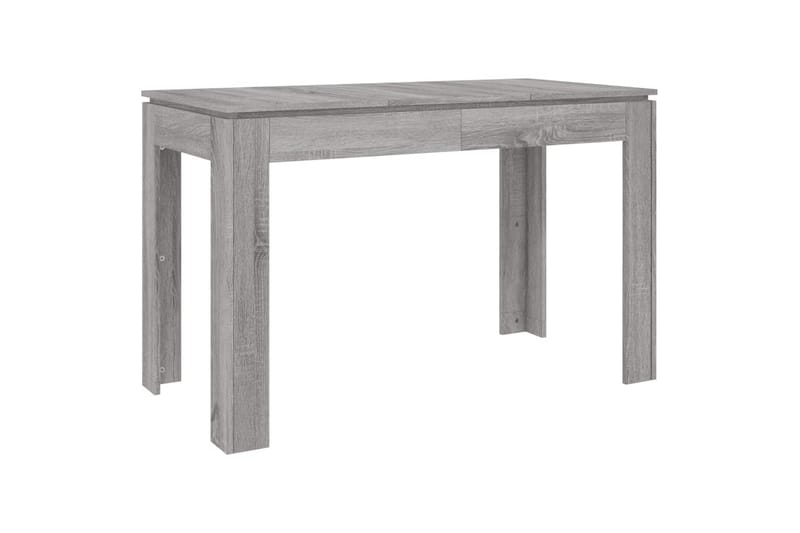 beBasic Spisebord grå sonoma 120x60x76 cm konstruert tre - GrÃ¥ - Møbler - Bord - Spisebord & kjøkkenbord
