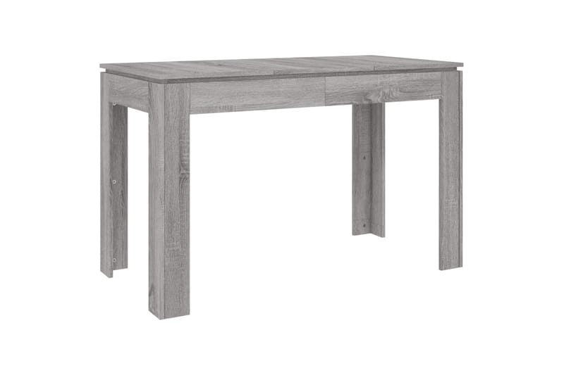 beBasic Spisebord grå sonoma 120x60x76 cm konstruert tre - GrÃ¥ - Spisebord & kjøkkenbord