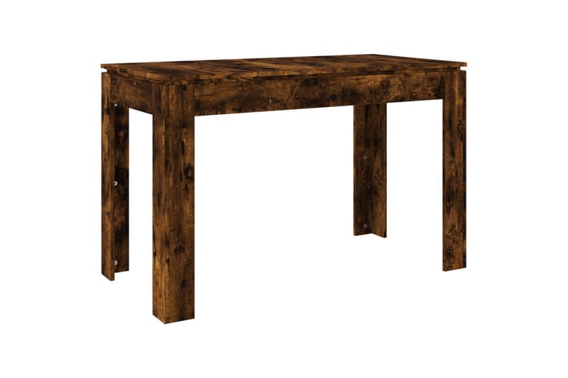 beBasic Spisebord røkt eik 120x60x76 cm konstruert tre - Brun - Møbler - Bord - Spisebord & kjøkkenbord