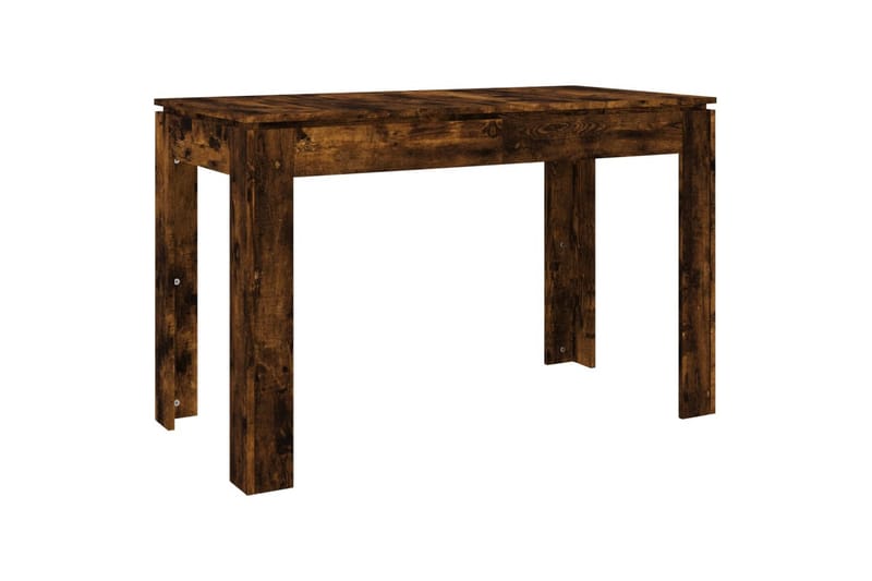 beBasic Spisebord røkt eik 120x60x76 cm konstruert tre - Brun - Møbler - Bord - Spisebord & kjøkkenbord