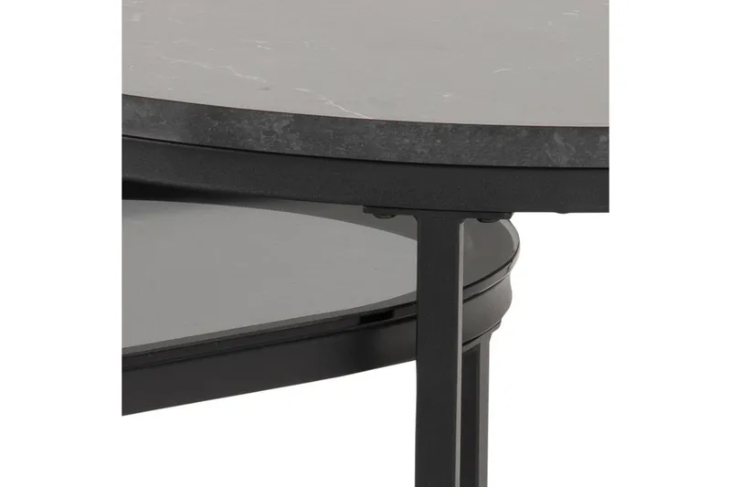 Belgrat Sofabord 70 cm - Svart - Møbler - Bord - Sofabord