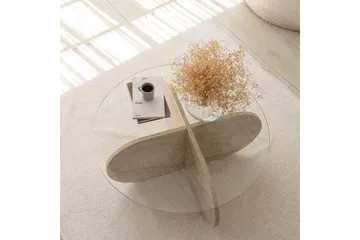 Bengul Sofabord 75 cm - Beige - Møbler - Bord - Sofabord
