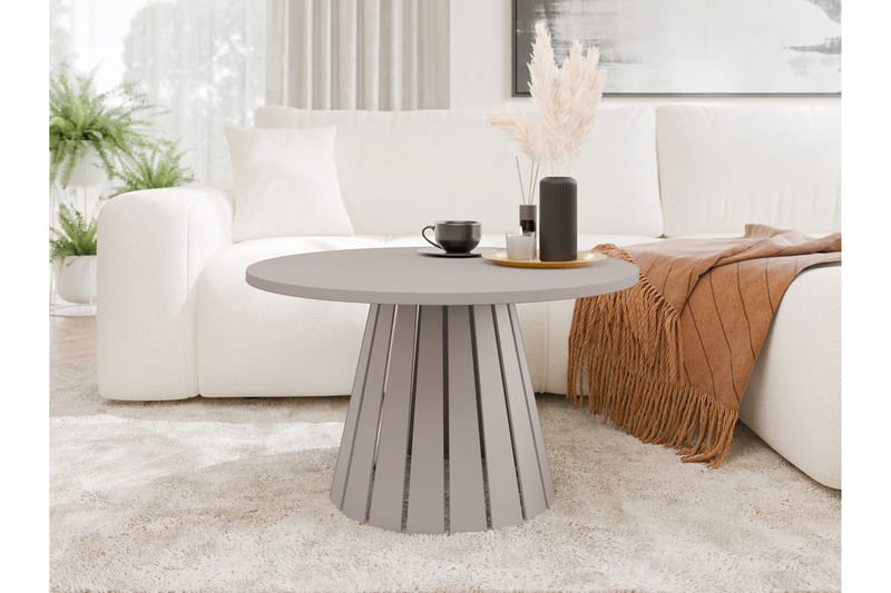 Berber Salongbord 75 cm - Grå - Møbler - Bord - Sofabord