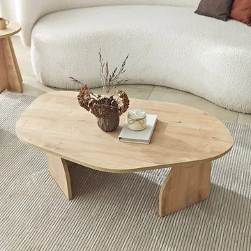 Berriaren Sofabord 100 cm - Sapphire oak - Møbler - Bord - Sofabord