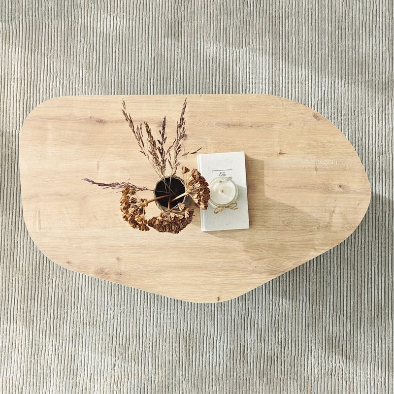 Berriaren Sofabord 100 cm - Sapphire oak - Møbler - Bord - Sofabord