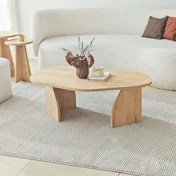 Berriaren Sofabord 100 cm - Sapphire oak - Møbler - Bord - Sofabord