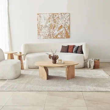 Berriaren Sofabord 100 cm - Sapphire oak - Møbler - Bord - Sofabord