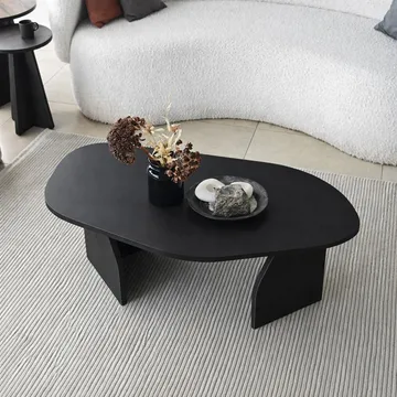 Berriaren Sofabord 100 cm - Svart - Møbler - Bord - Sofabord
