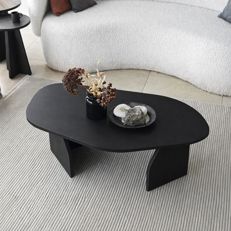 Berriaren Sofabord 100 cm - Svart - Møbler - Bord - Sofabord