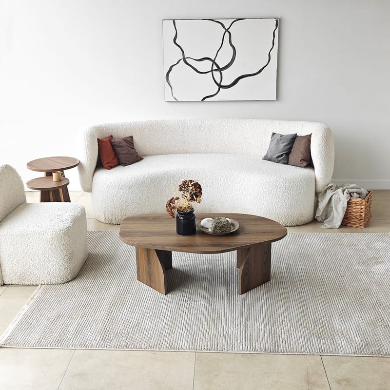 Berriaren Sofabord 100 cm - Valnøtt - Møbler - Bord - Sofabord