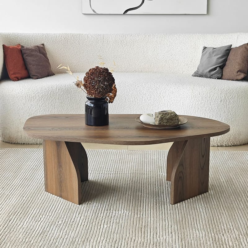 Berriaren Sofabord 100 cm - Valnøtt - Møbler - Bord - Sofabord