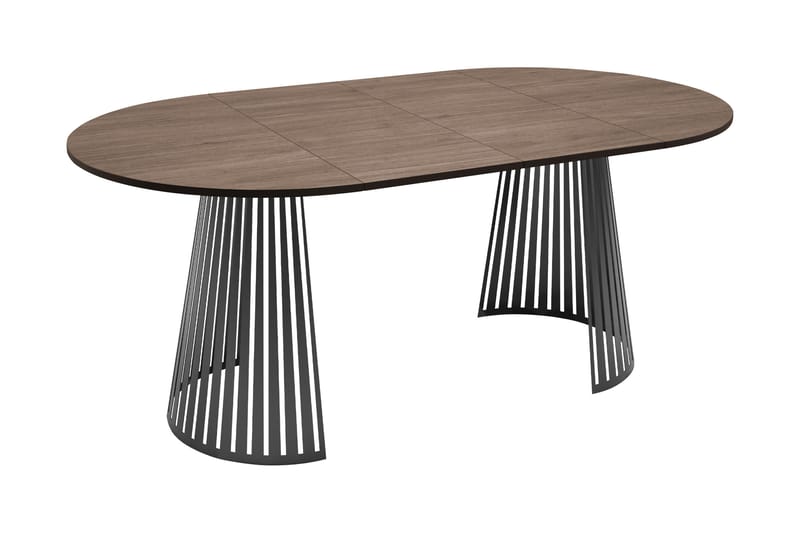 Beylen Matbord 120 cm Rund - Brun/Beige - Møbler - Bord - Spisebord & kjøkkenbord