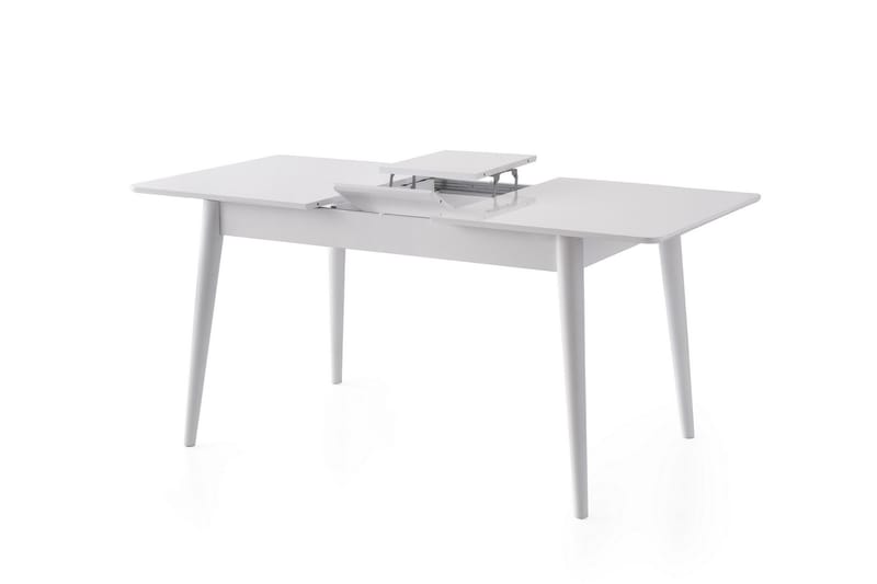 Bingdi Spisebord 130 cm Rektangulært - Hvit - Møbler - Bord - Spisebord & kjøkkenbord