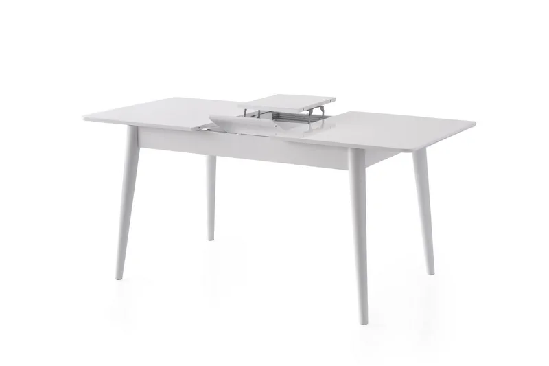 Bingdi Spisebord 130 cm Rektangulært - Hvit - Møbler - Bord - Spisebord & kjøkkenbord
