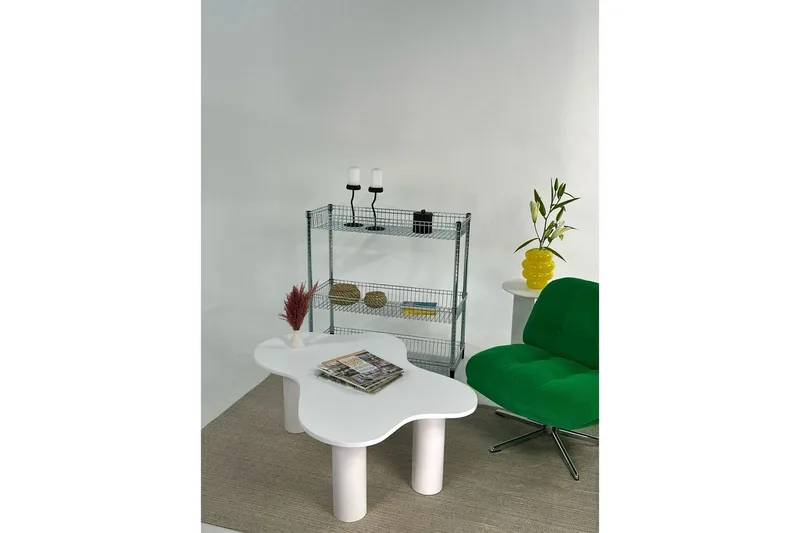 Bloomis Stuebord 110 cm - Hvit - Møbler - Bord - Sofabord