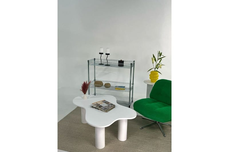 Bloomis Stuebord 110 cm - Hvit - Møbler - Bord - Sofabord