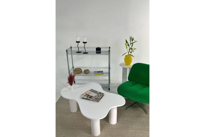 Bloomis Stuebord 110 cm - Hvit - Møbler - Bord - Sofabord