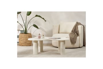 Bloomis Stuebord 110 cm - Krem - Møbler - Bord - Sofabord