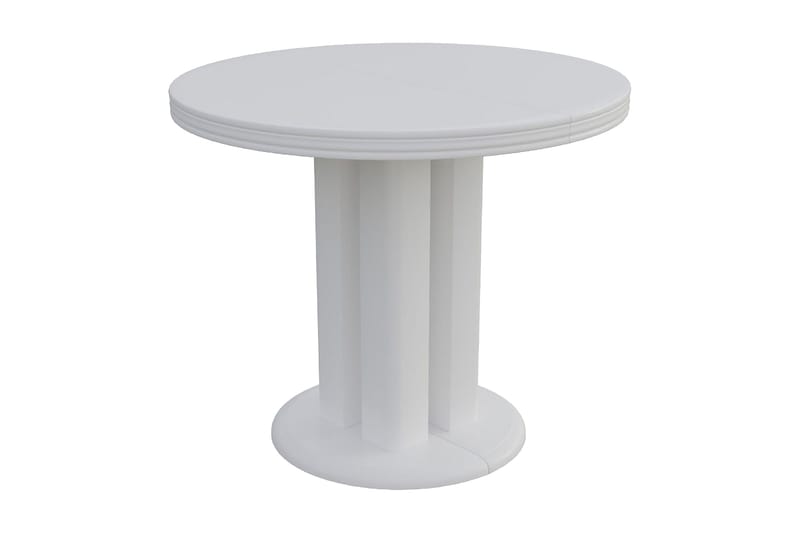 Blumea Spisebord 90x90x76 cm - Hvit - Spisebord & kjøkkenbord