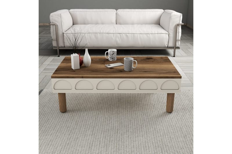 Bohem Sofabord 180 cm - Cremehvit - Møbler - Bord - Sofabord