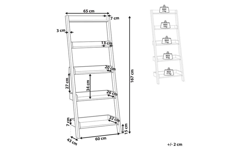 Bokhylle Mobile Trio - Hus & oppussing - Kjøkken & bad - Kjøkken & vaskerom - Kjøkkeninnredning - Kjøkkenhylle