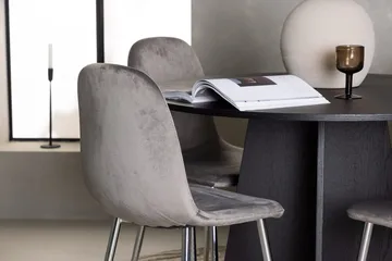 Bootcut rundt spisebord 110 cm med 4 Eva spisestoler - Møbler - Bord - Spisegrupper