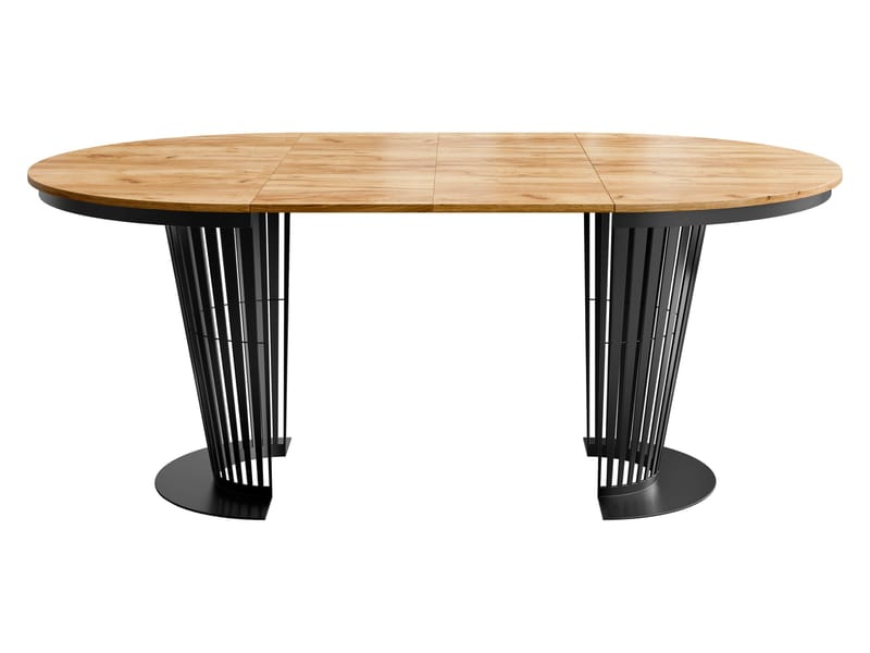 bord Uttrekkbart bord ELANTRA 100 beige, hvit - Møbler - Bord - Spisebord & kjøkkenbord