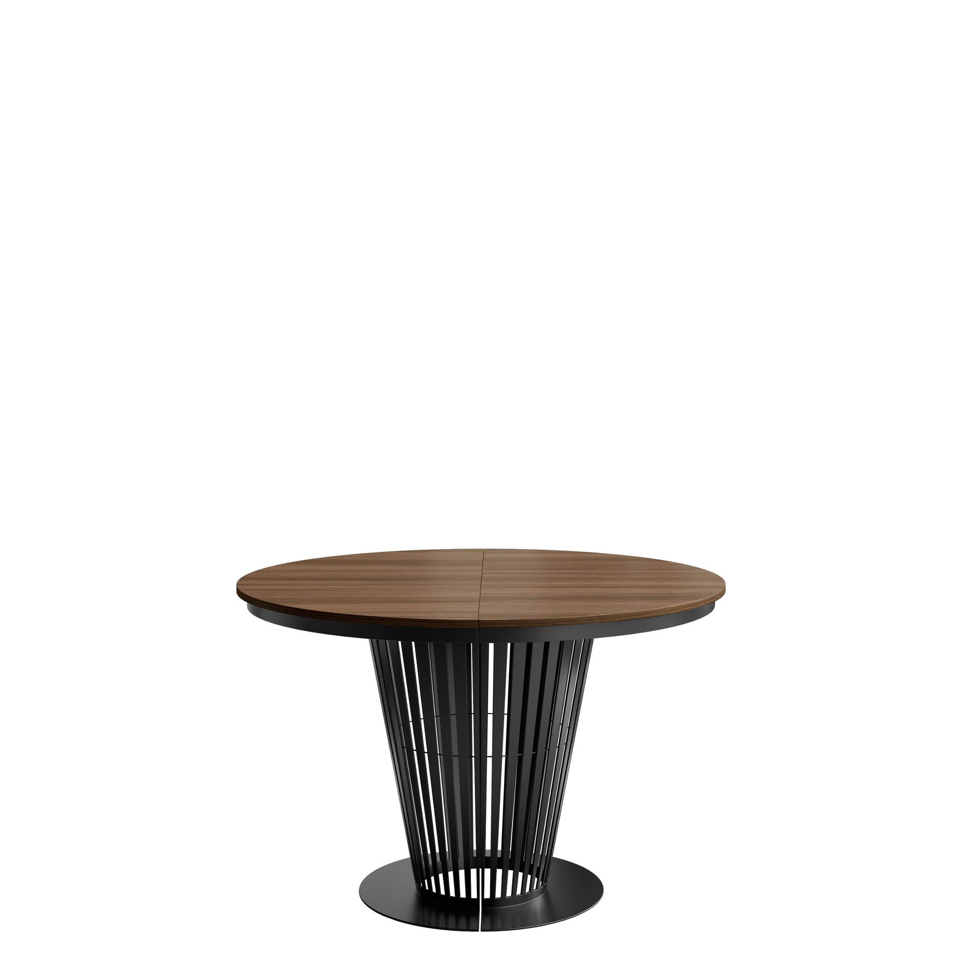 bord Uttrekkbart bord ELANTRA 120 svart, brun -