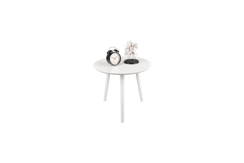 Bordsett Mirrors & More Vilana Hvit - Hvit - Møbler - Bord - Sofabord